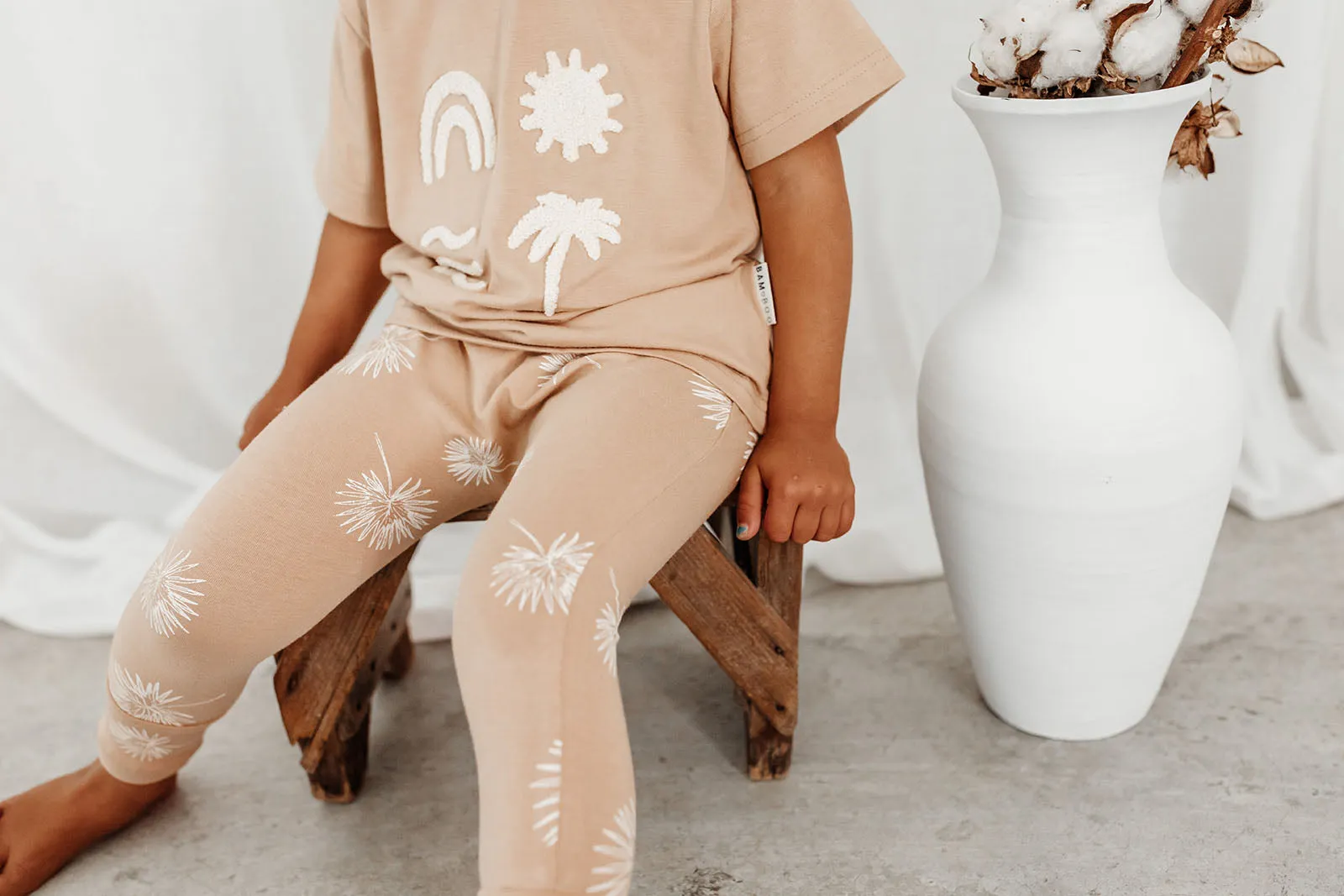 Palm Fan Leggings