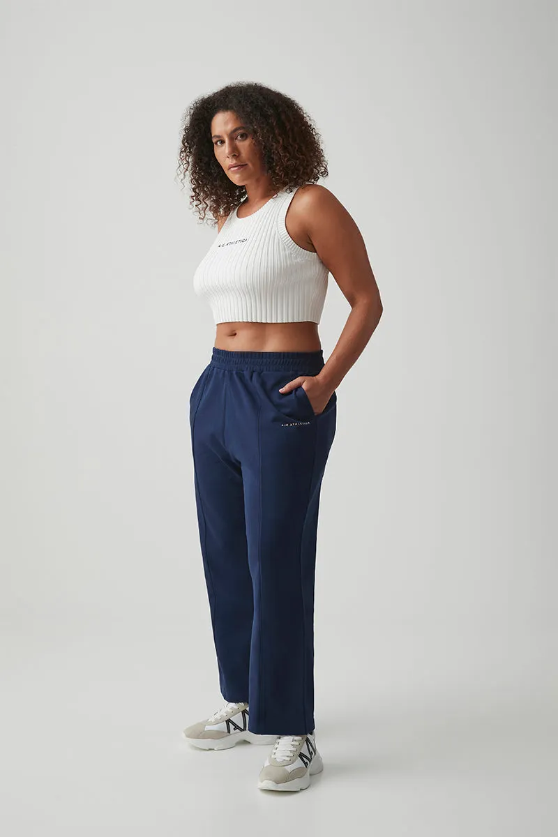 Pintuck Wide Leg Trackpant 511