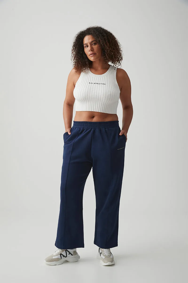 Pintuck Wide Leg Trackpant 511