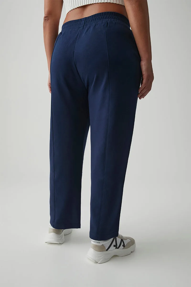 Pintuck Wide Leg Trackpant 511