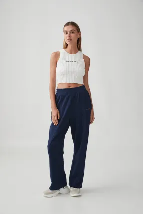 Pintuck Wide Leg Trackpant 511