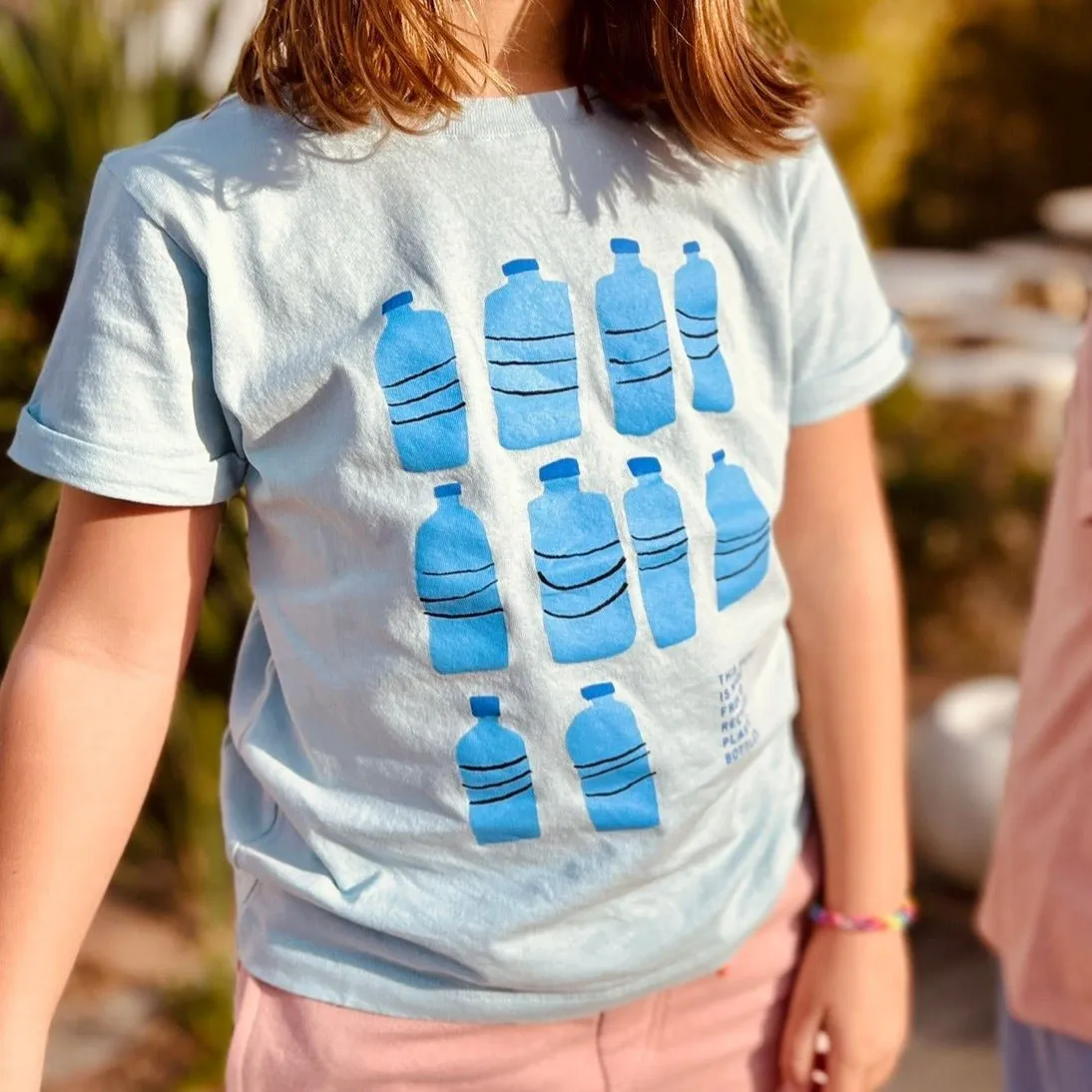 Recycled Cotton Ten Bottle Kid T-shirt