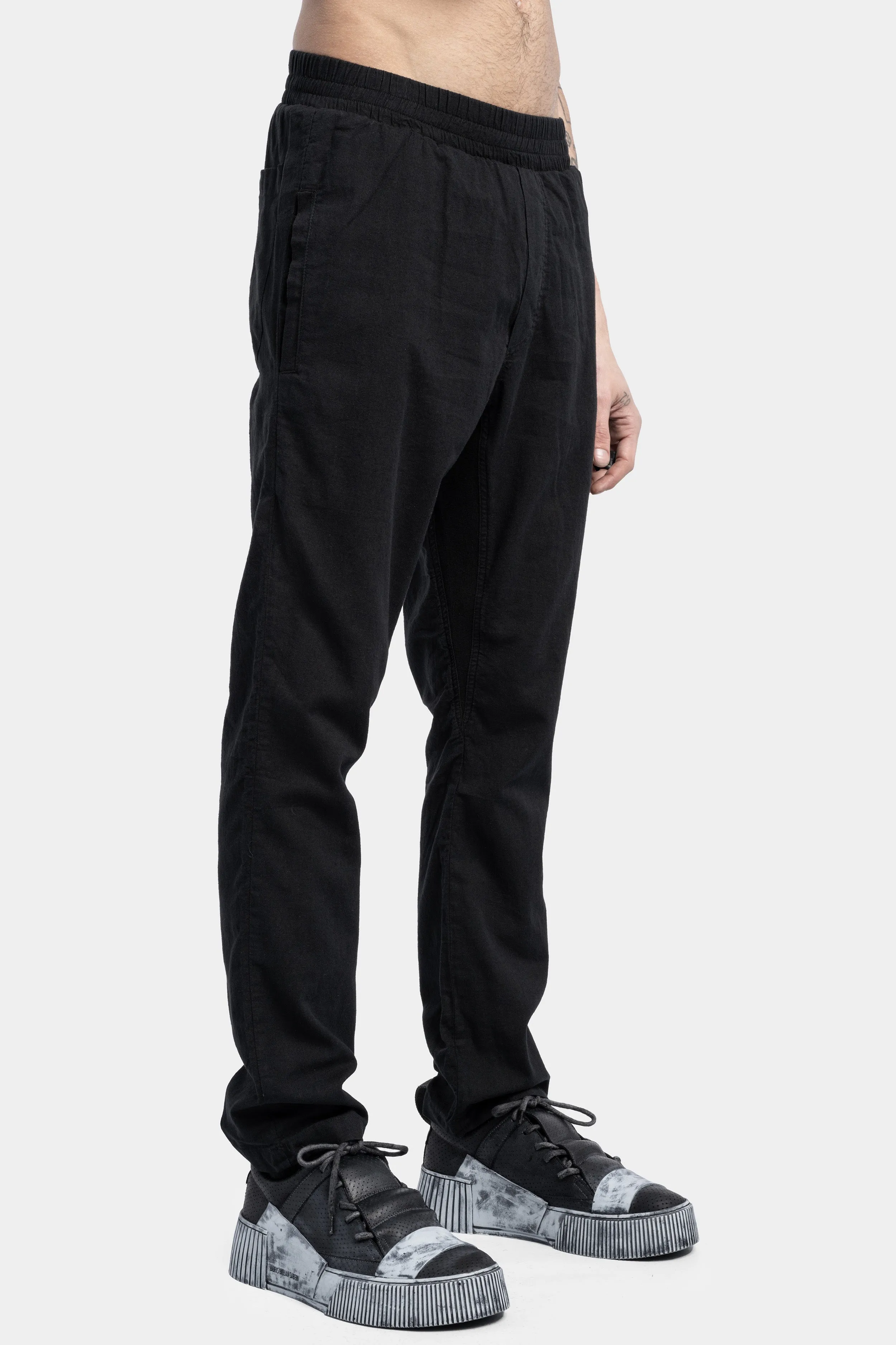 Relaxed pants, Black