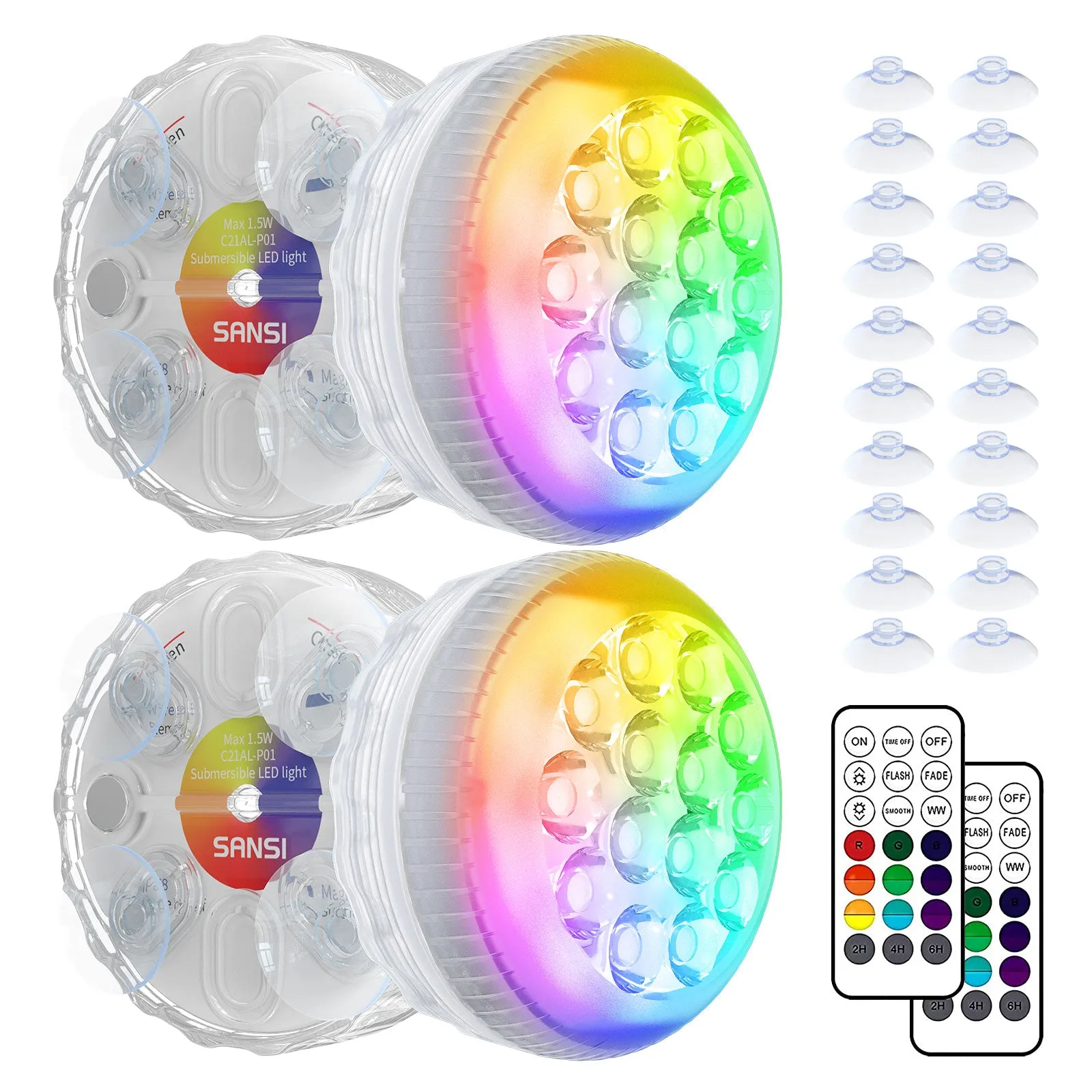 RGB LED Submersible Pool Light (US ONLY)