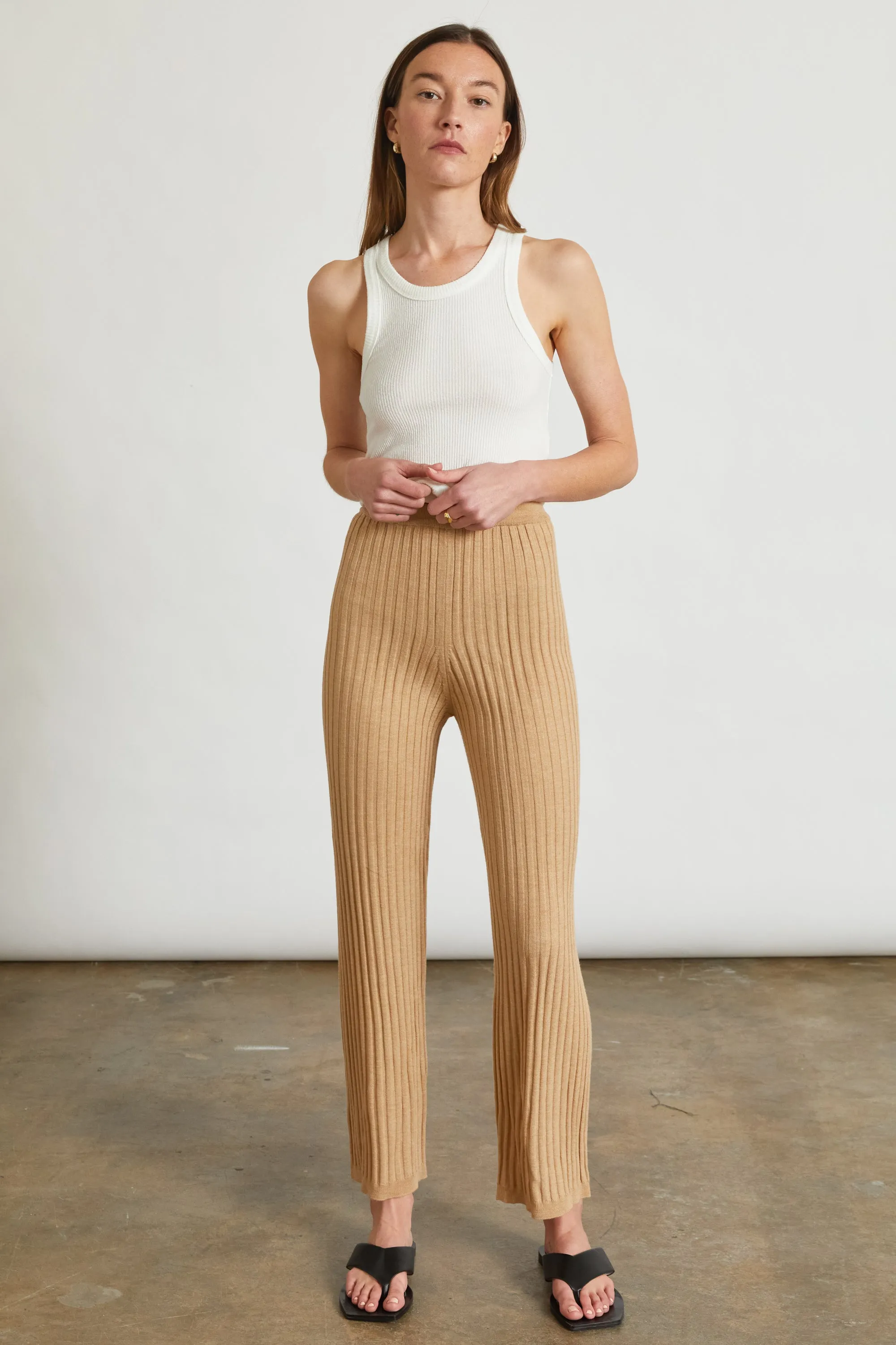 Ribbed Knit Pants