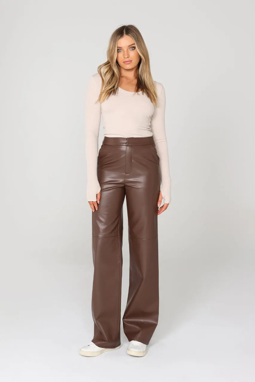 Sadie Pants | Choc