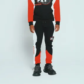 SG WAVY JOGGERS BLACK/RED