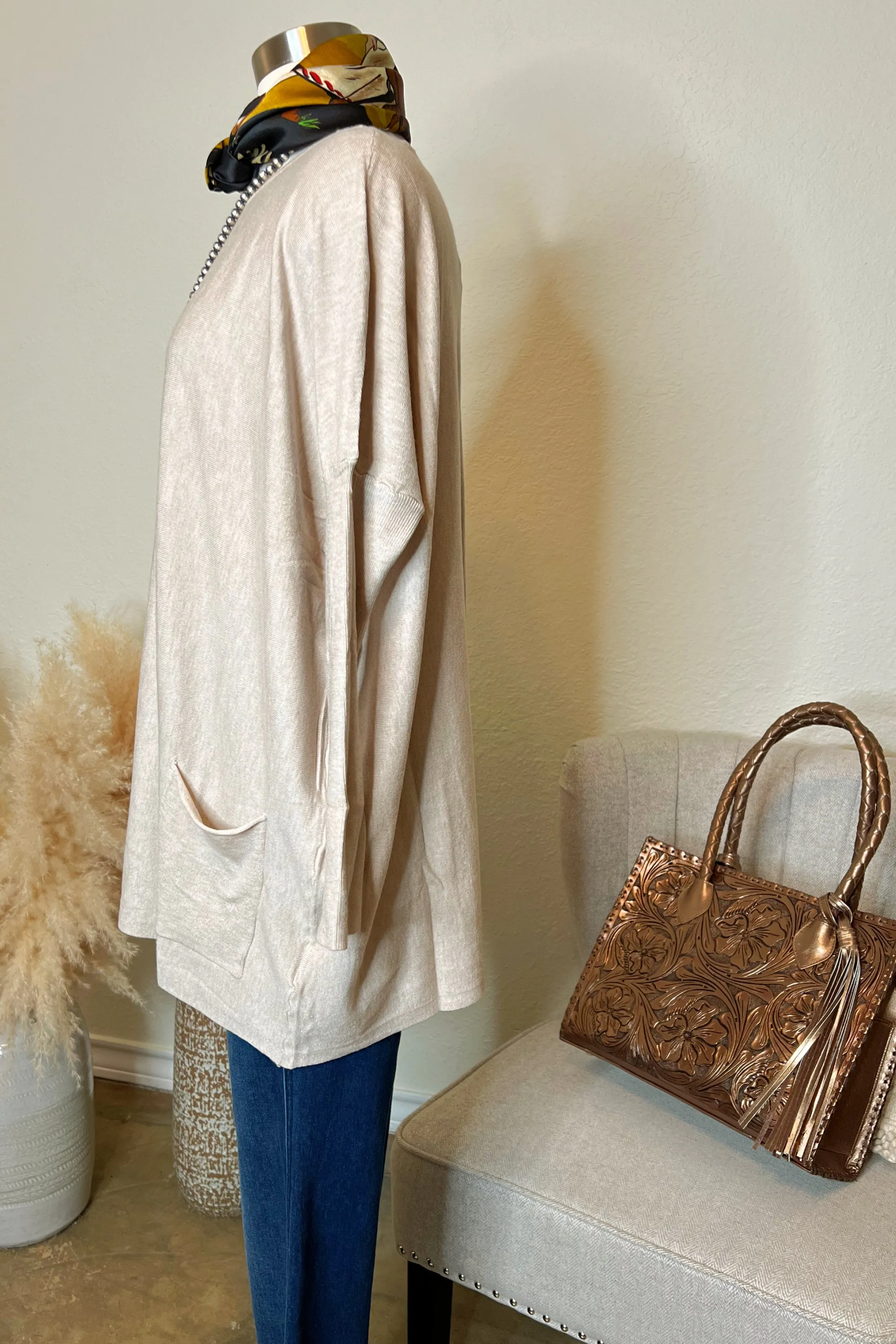 The Casi in Heathered Beige