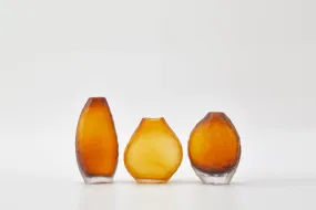 The Foundry House Calypso Autumn Vase Glass