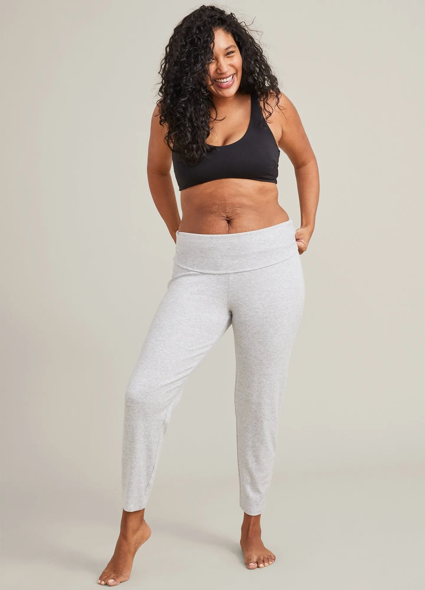 The Softest Rib Over/Under Lounge Pant