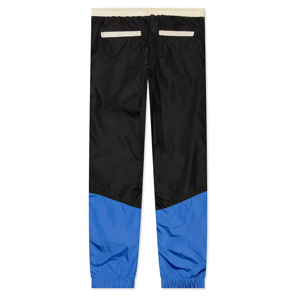 Track Pant - Black/Ivory/Royal