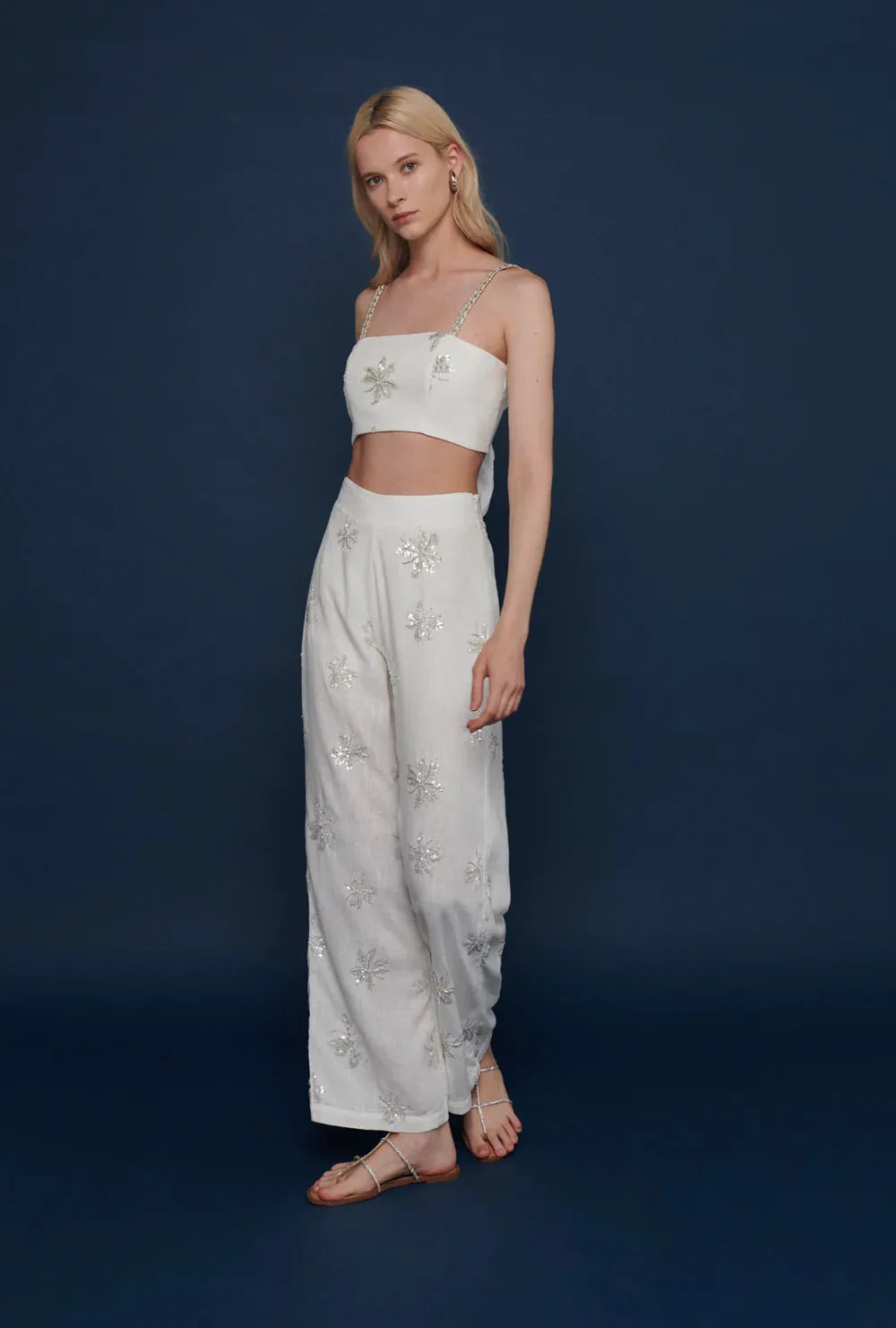 Waimari - Celeste Pants - White