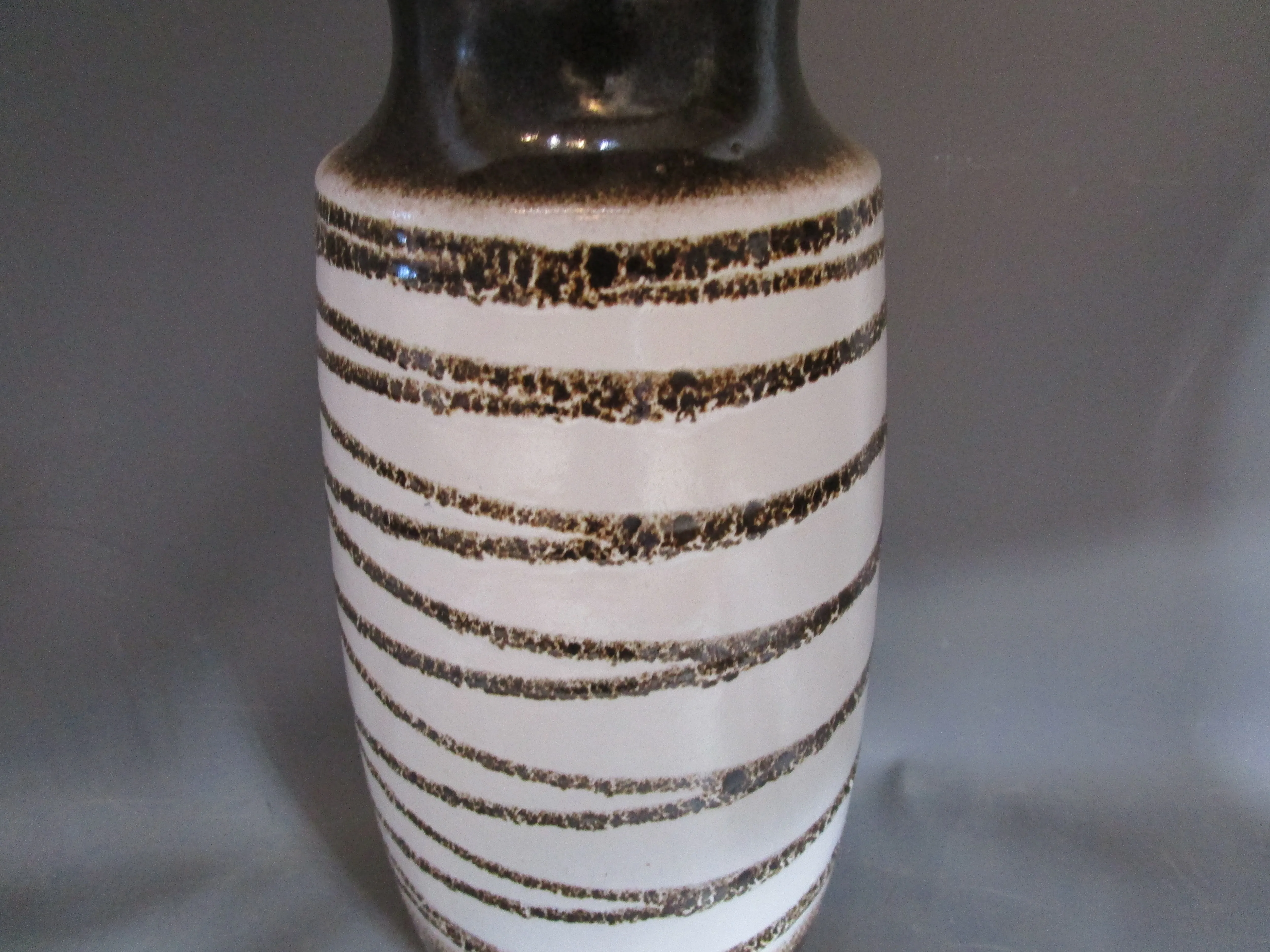 West German Pottery Vase Mid Century Vintage c1950