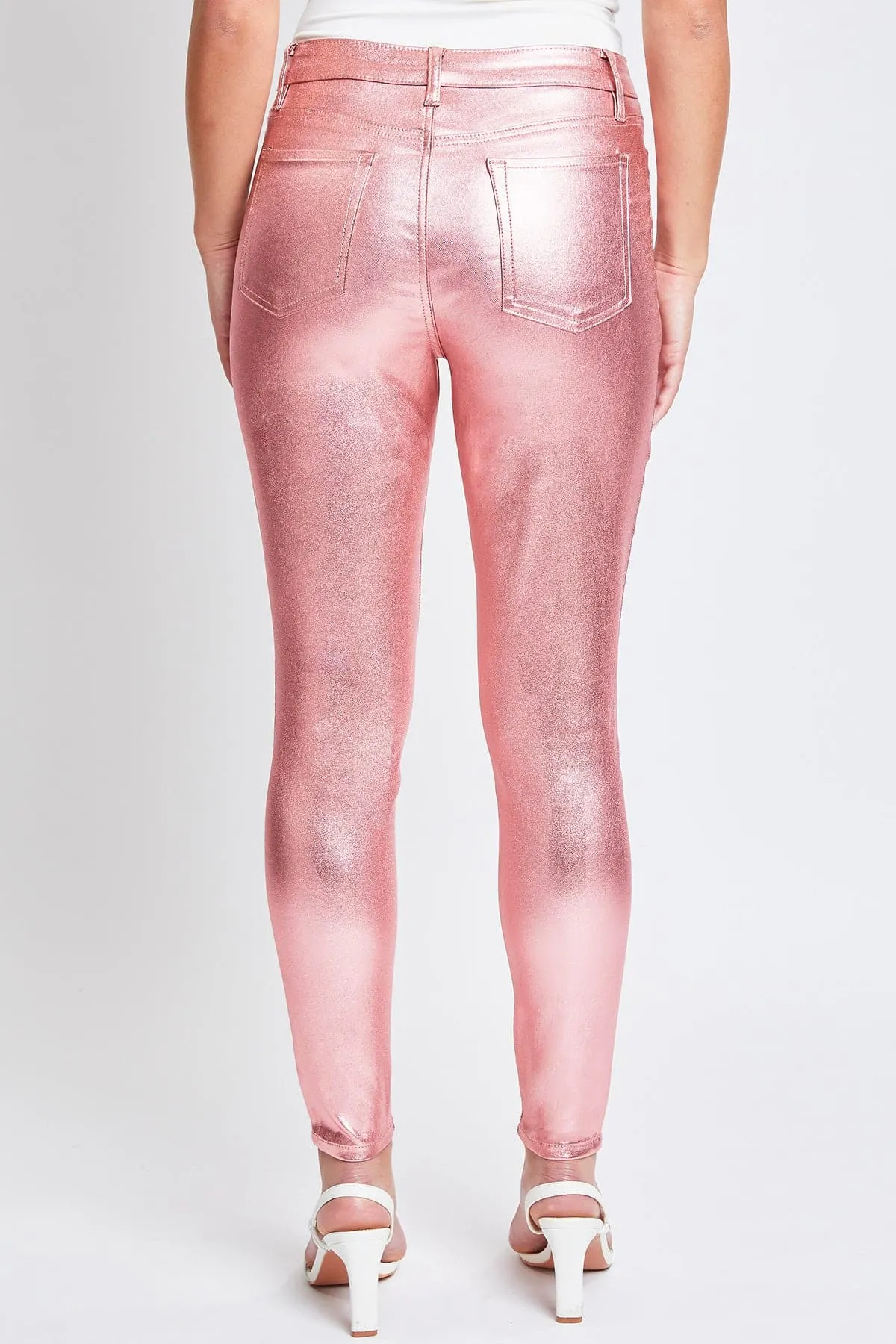 Women's  Metallic Hyperstretch Skinny Pants