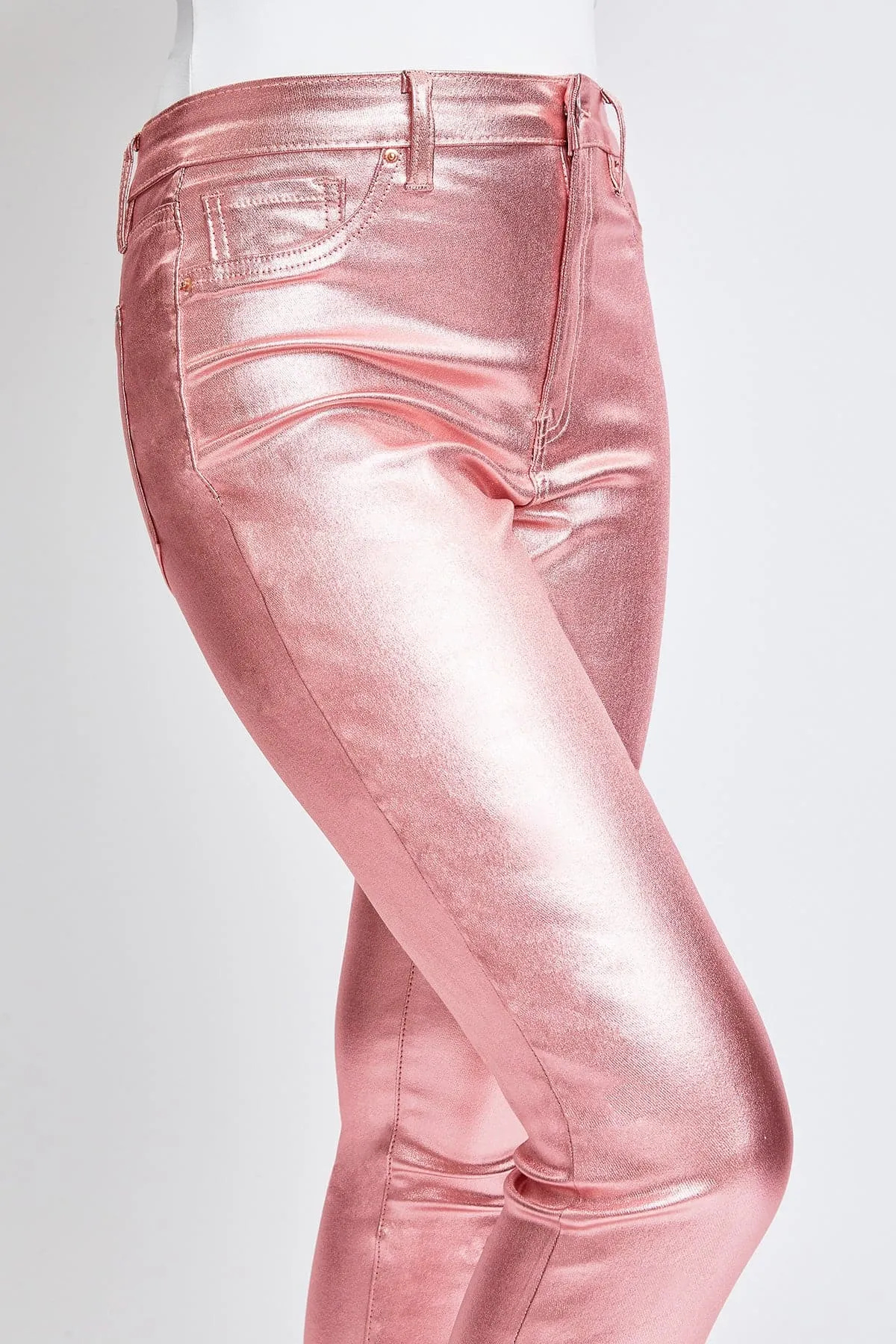 Women's  Metallic Hyperstretch Skinny Pants