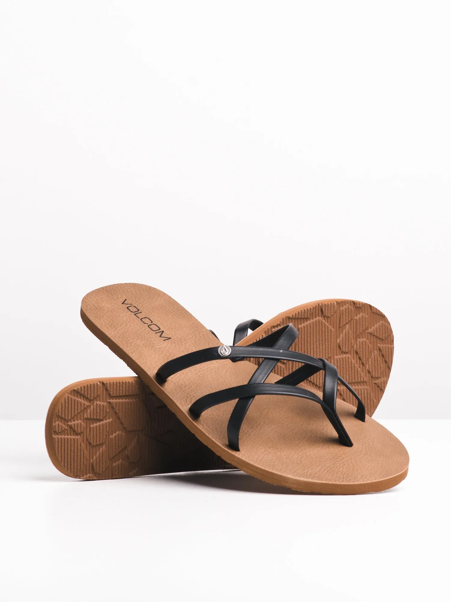 WOMENS NEW SCHOOL BLACK SANDALS