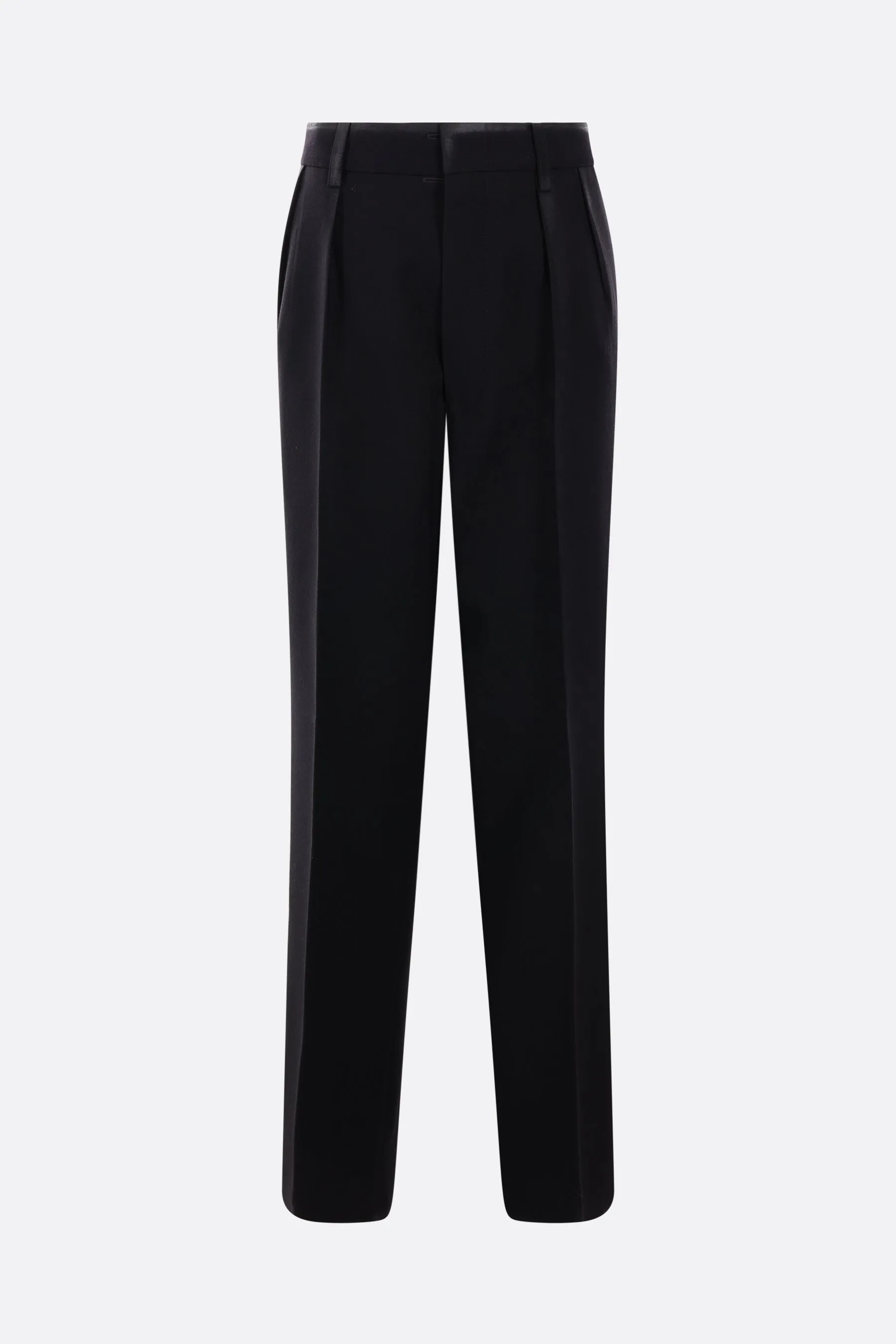 wool oversized pants