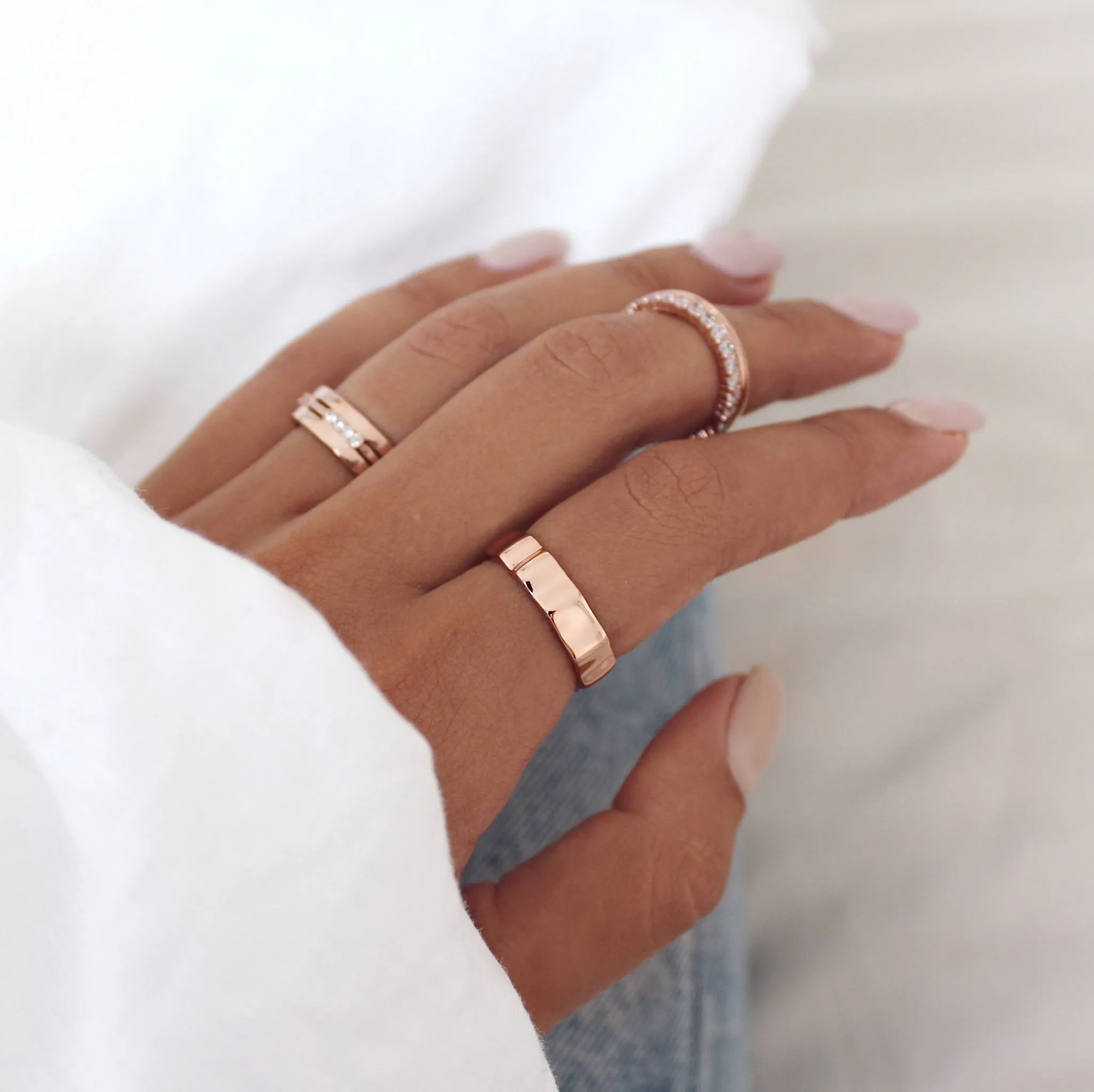 Zara Ring Rose Gold