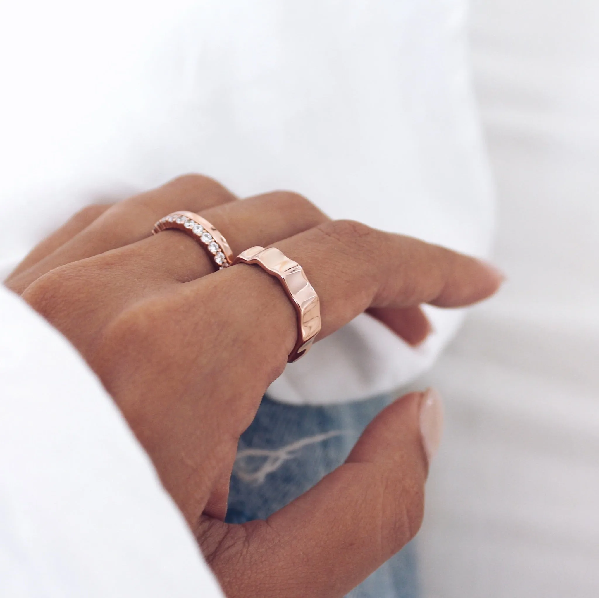 Zara Ring Rose Gold